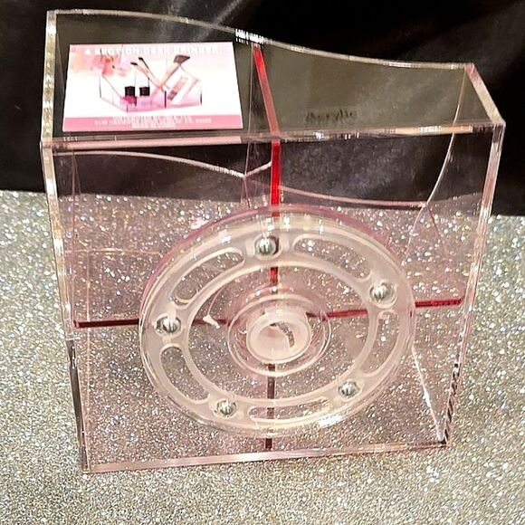 At Home Acrylic 4-Section Spinner Organizer - Picture 7 of 7